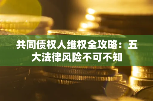 北京共同债权人维权全攻略：五大法律风险不可不知