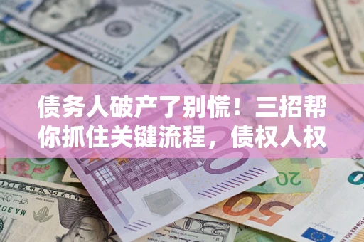 北京债务人破产了别慌！三招帮你抓住关键流程，债权人权益不再缩水