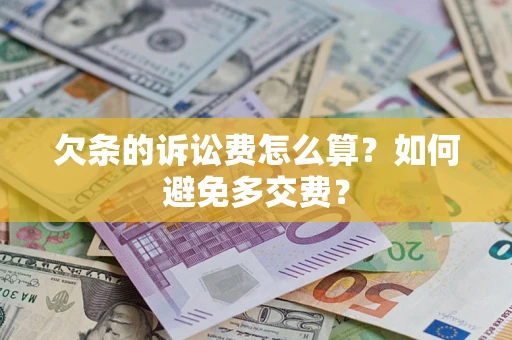 北京欠条的诉讼费怎么算？如何避免多交费？