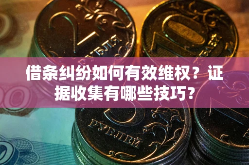 北京借条纠纷如何有效维权？证据收集有哪些技巧？