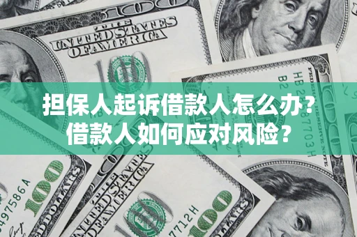 北京担保人起诉借款人怎么办？借款人如何应对风险？