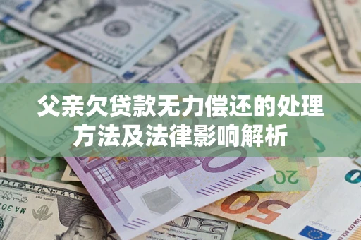 北京父亲欠贷款无力偿还的处理方法及法律影响解析