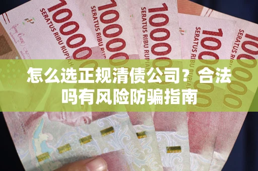 北京怎么选正规清债公司？合法吗有风险防骗指南